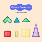 PLAYVIBE 60 PCS 3D Magnetic Blocks Tiles - Image 9
