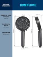 Cobbe Filtered Shower Head with Handheld - Image 8