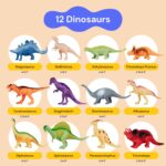 PLAYVIBE Dinosaur Toys - 12 7 - Image 8