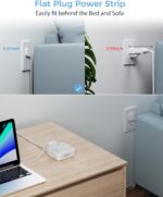 TESSAN Power Strip Surge Protector 10 Ft Cord - Image 4