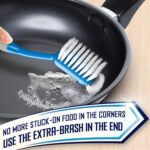 Trazon Dish Brush Set of 4 with Bottle Water Brush - Image 7