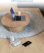 TESSAN Power Strip Surge Protector 10 Ft Cord - Image 3