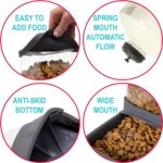 SportPet Food Bowls_Raised Stainless Steel Bowl_Gravity Feeder and Waterer - Image 7