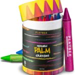 PLAYVIBE 18 Colors Jumbo Crayons for Kids