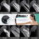 Cobbe 8 Functions Shower Head with handheld - Image 3