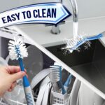 Trazon Dish Brush Set of 4 with Bottle Water Brush - Image 5