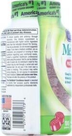 Vitafusion Max Strength Melatonin Gummy Supplements, Strawberry Flavored, 10 mg, 50 Day Supply, 100 Count - Image 3