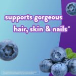 vitafusion Extra Strength Biotin Gummy Vitamins, Berry Flavored, 5,000 mcg Biotin Vitamins, 50 Day Supply, 100 Count - Image 6