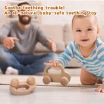 TOY Life Wooden Toys Cars, Montessori Toys for Babies 0-6-12 Months - Image 8