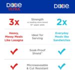 Dixie Medium Paper Plates, 8.5 Inch, 90 Count, 2X Stronger - Image 9