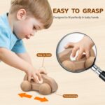 TOY Life Wooden Toys Cars, Montessori Toys for Babies 0-6-12 Months - Image 7