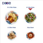 Dixie Medium Paper Plates, 8.5 Inch, 90 Count, 2X Stronger - Image 8