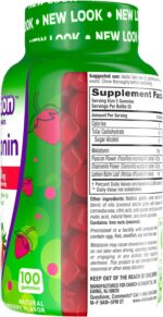 Vitafusion Max Strength Melatonin Gummy Supplements, Strawberry Flavored, 10 mg, 50 Day Supply, 100 Count - Image 2