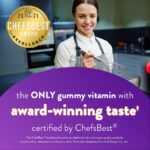 vitafusion Chewable Calcium Gummy Vitamins for Bone and Teeth Support, Fruit and Cream Flavored, 50 Day Supply, 100 Count - Image 8