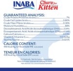 INABA Churu for Kittens, Grain-Free Creamy, Purée Lickable Cat Treats, 0.5 Ounces Each, 24 Tubes - Image 6