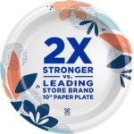 Dixie Medium Paper Plates, 8.5 Inch, 90 Count, 2X Stronger - Image 7