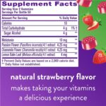Vitafusion Max Strength Melatonin Gummy Supplements, Strawberry Flavored, 10 mg, 50 Day Supply, 100 Count - Image 5
